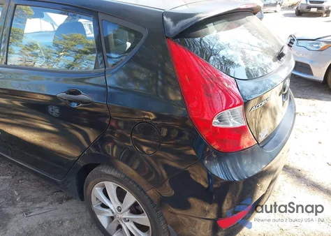 2014 Hyundai Accent Se z USA, uszkodzony, nr VIN KMHCU5AEXEU158737